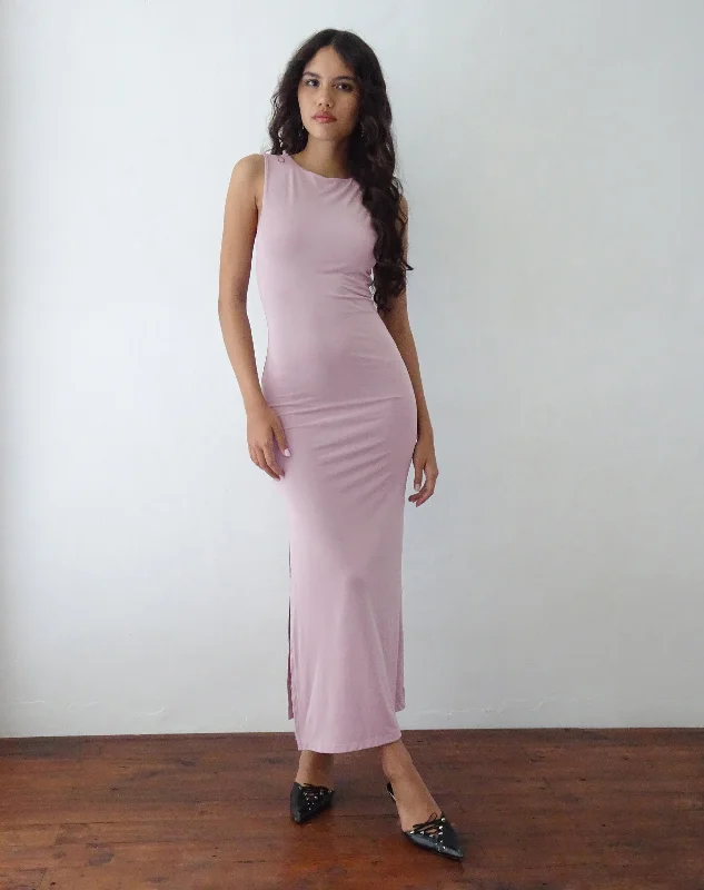 Effortlessly chic fashion for today’s woman   Flo Maxi Dress in Slinky Light Mauve