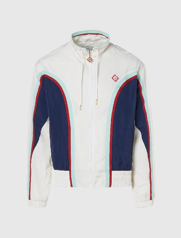 SIDE PANELED TRACK JACKET