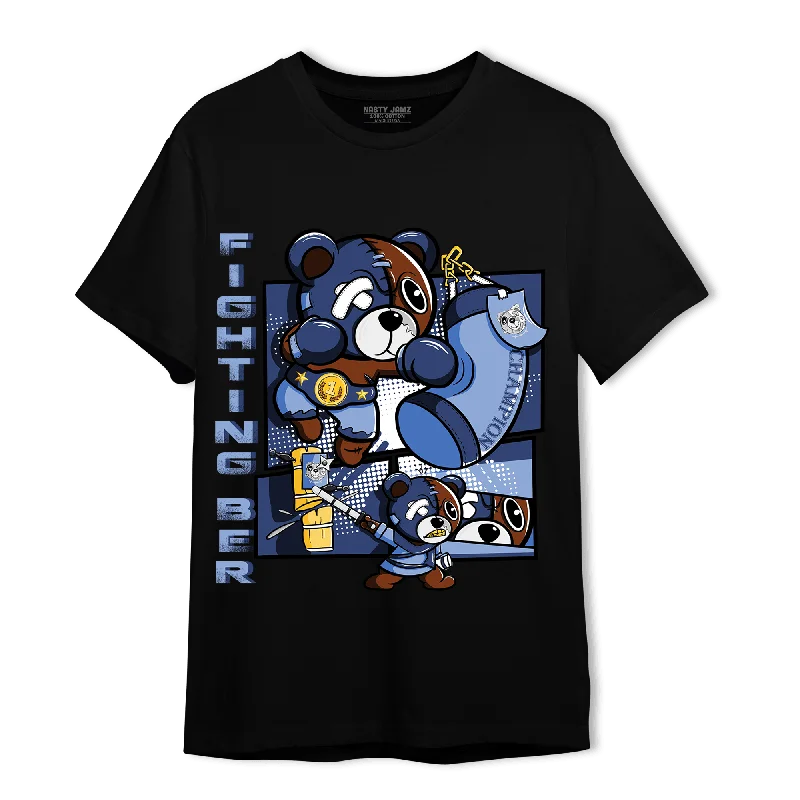 NastyJamz Midnight Navy 5s T Shirt Match BER Fighting Boxing