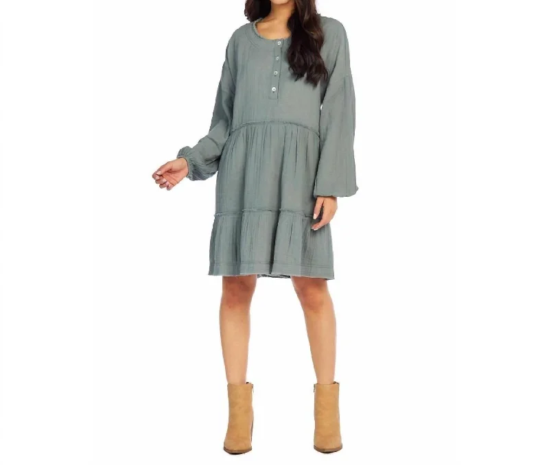 The ultimate guide to stylish women’s fashion   Kynlee Tiered Dress In Green