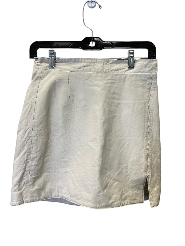 SKIRT MINI & SHORT BB DAKOTA in CREAM, Size: 6