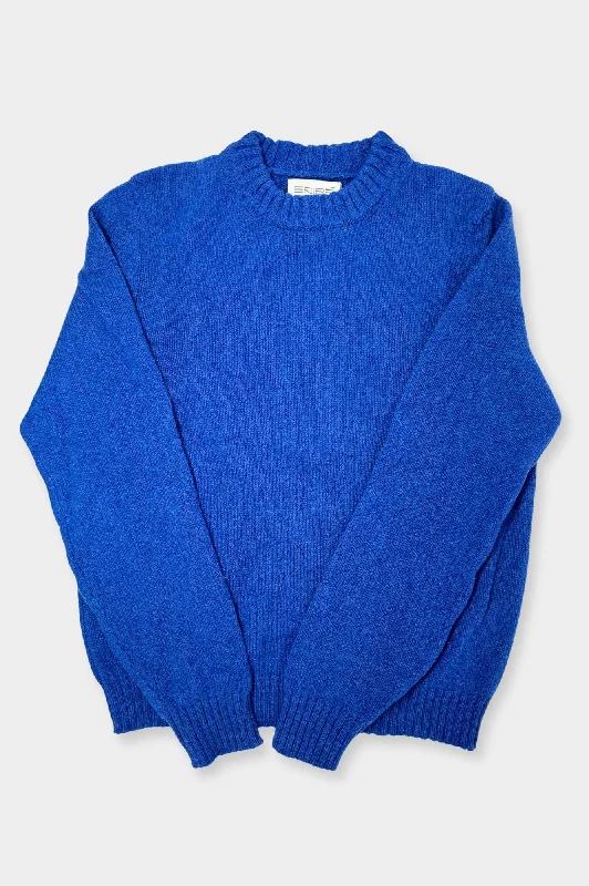 Brora Shetland Sweater | Blue