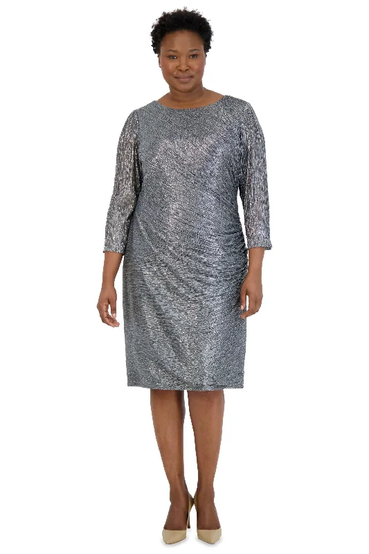 R&M Richards 5747W Plus Size Short Cocktail Dress