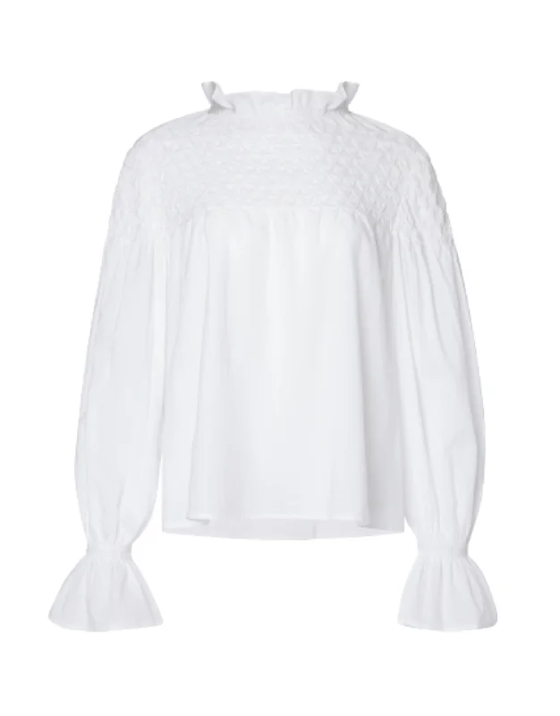 Majorelle Blouse White