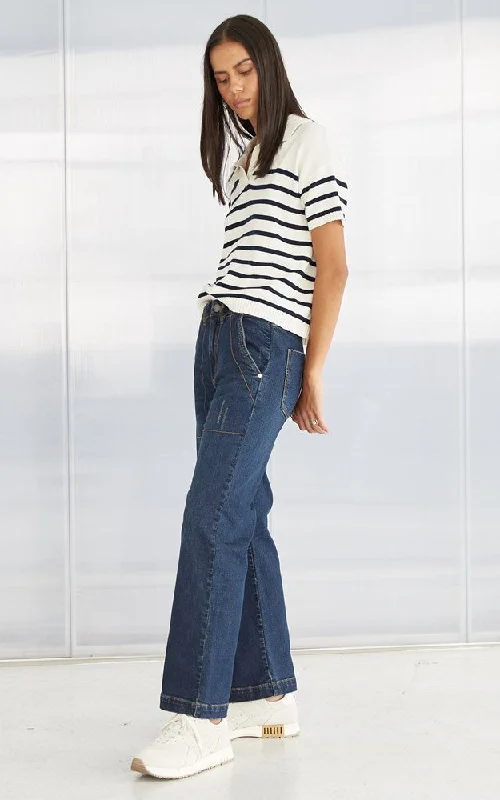 Bold and beautiful clothing for every woman   Cody Kick Flare Astro Trousers