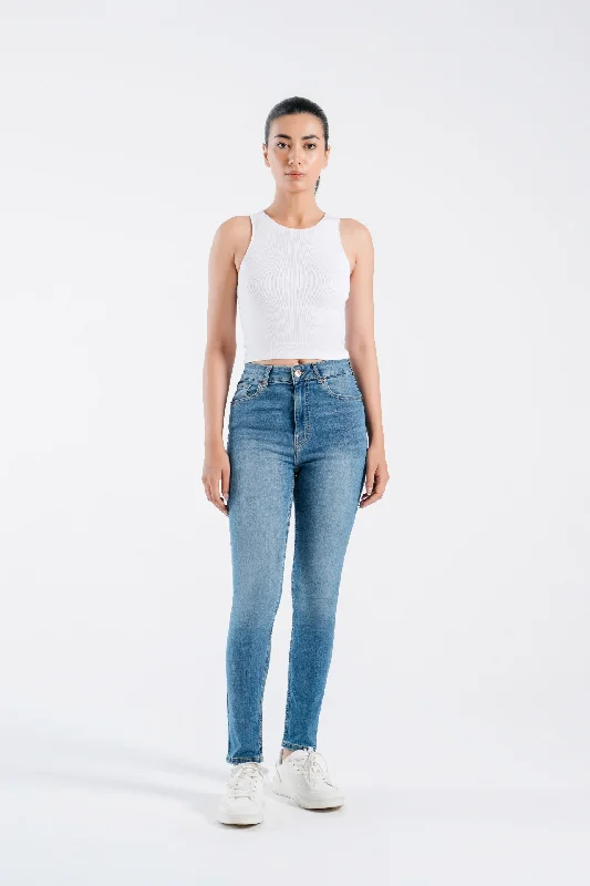 Confidence-boosting clothing for women   Basic High Rise Skinny Jeans