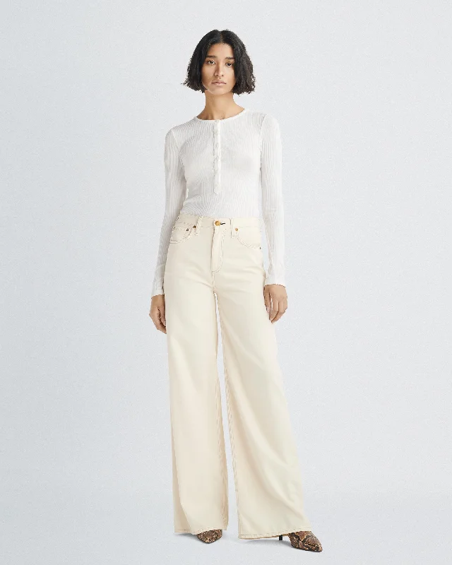 Refresh your wardrobe with high-quality women’s fashion   Featherweight Sofie Wide Leg Jeans