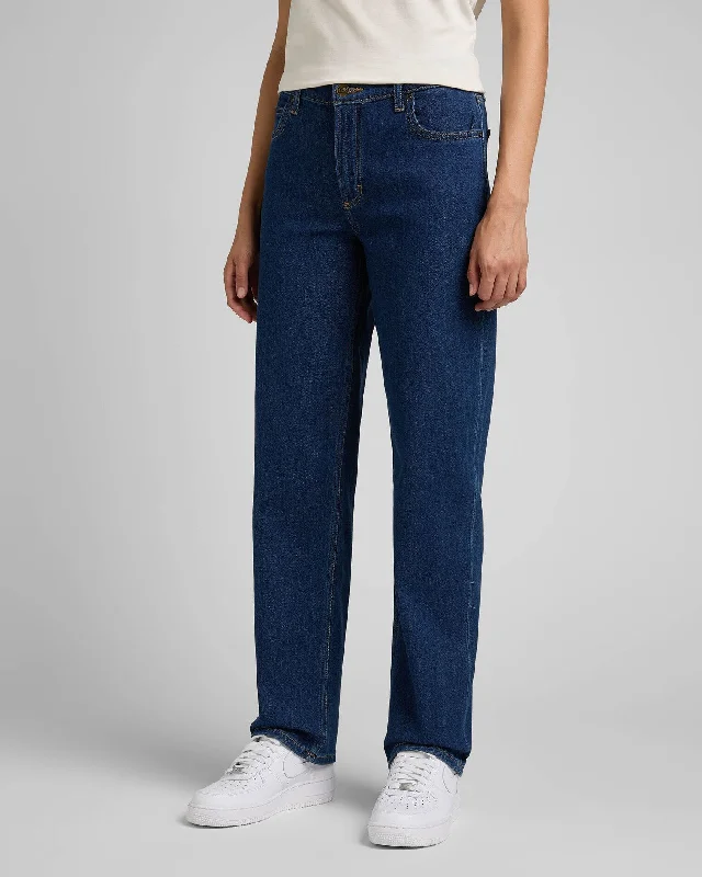 Casual yet chic women’s outfits for work or play Lee Jane Relaxed Straight Womens Jeans - Dark Hydro Casual yet chic women’s outfits for work or play Lee Jane Relaxed Straight Womens Jeans - Dark Hydro