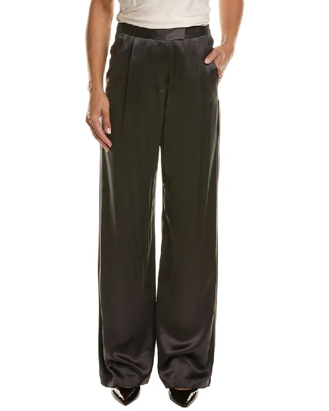 THE SEI Silk Wide Leg Pant