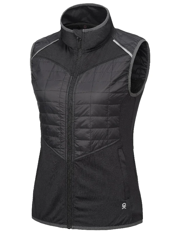 Women's Patchwork Elasticity Golf Outdoor Vest